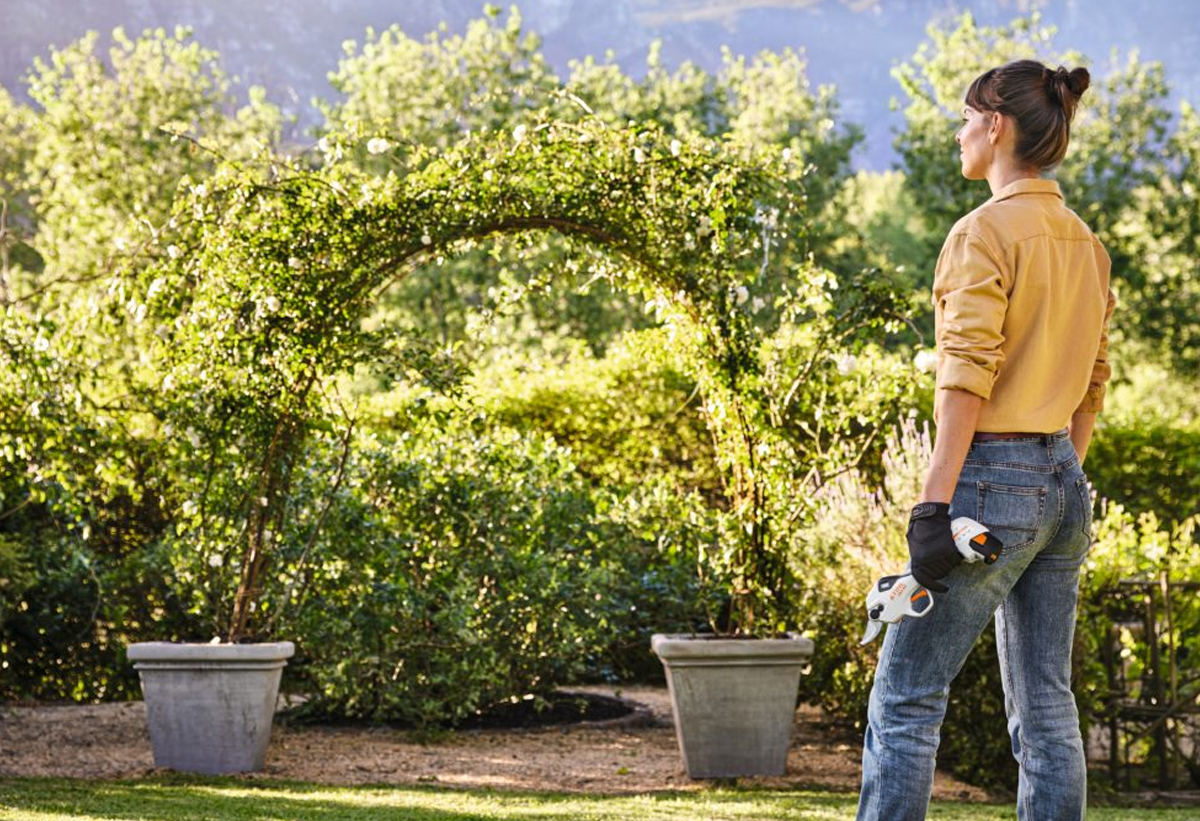 Το εργαλείο από πλάγια όψη.